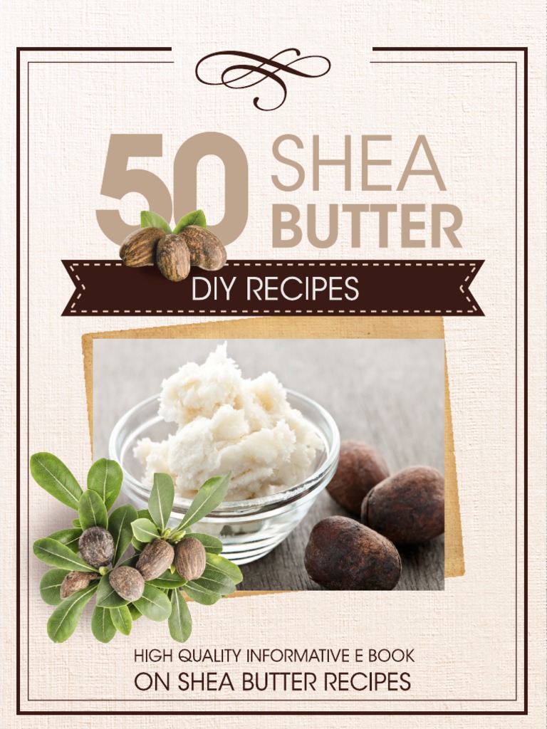 50 Shea Butter DIY Recipes PDF Soap Butter