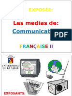 Exposée Les Medias