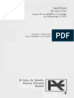 Mi Vida, Carta de Un Caballero A Su Amigo en Edimburgo PDF