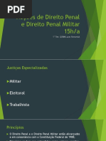 Noções de Direito Penal e Direito Penal Militar