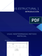 Clase Vigas Hiperestaticas con matrices
