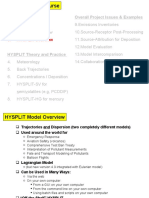 Overall Project Issues & Examples: 3. HYSPLIT Overview