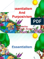 Essentialism and Purposivism