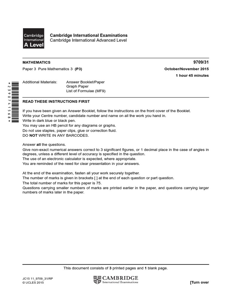 9709 w15 qp 31 pdf