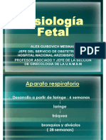 Clase 8. Fisiologia Fetal