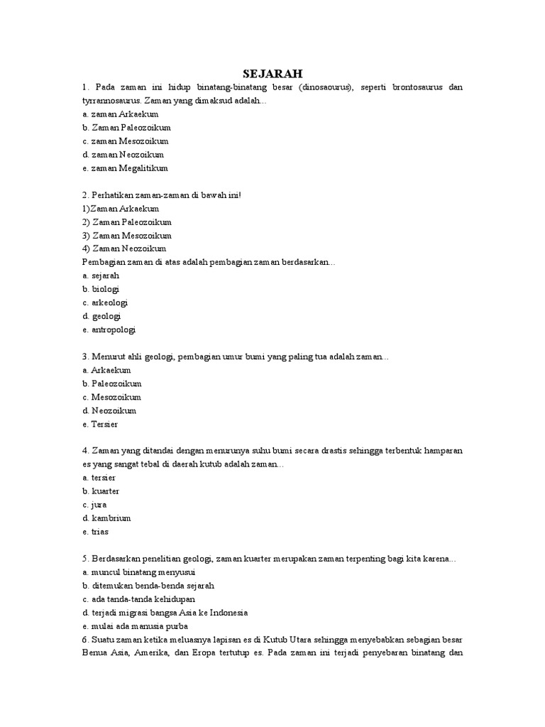 Menurut Ahli Geologi Pembagian Umur Bumi Yang Paling Tua Adalah Nasi