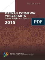 Daerah Istimewa Yogyakarta Dalam Angka 2015