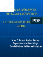 2.2-2.7 Esterilización - 2c Desinfección y Asepsia