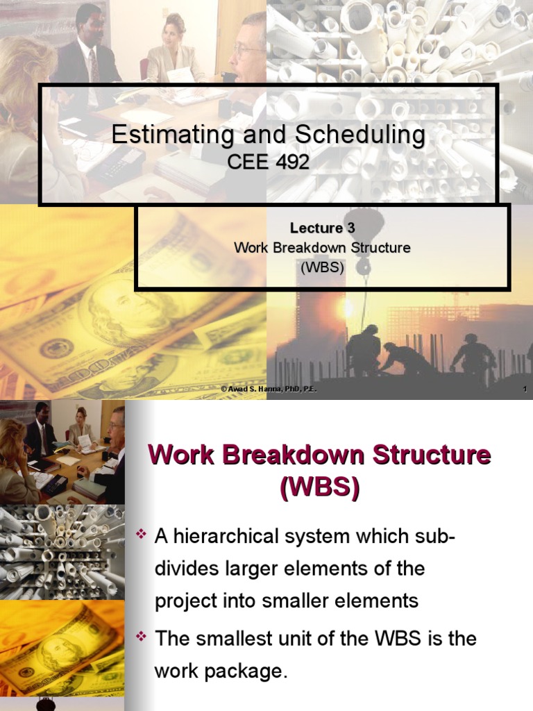 Work Breakdown Structure | PDF