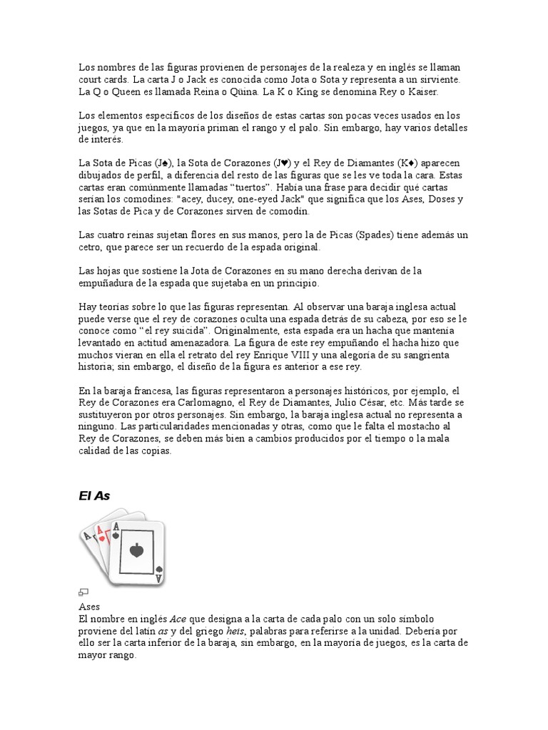 Los Nombres De Las Figuras Provienen De Personajes De La Realeza Y