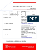 Metodología de La Investigación en Lengua Española (Diacronía) PDF