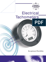 Brochure Electrical Tachometers