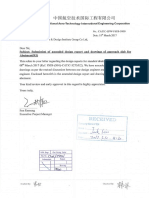 3000.submission of Amended Design Report and Drawings of Approach Slab For Abutment (R01)