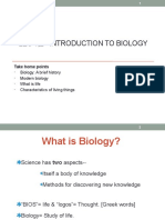Lec 1,2 Intro to Biology and Life