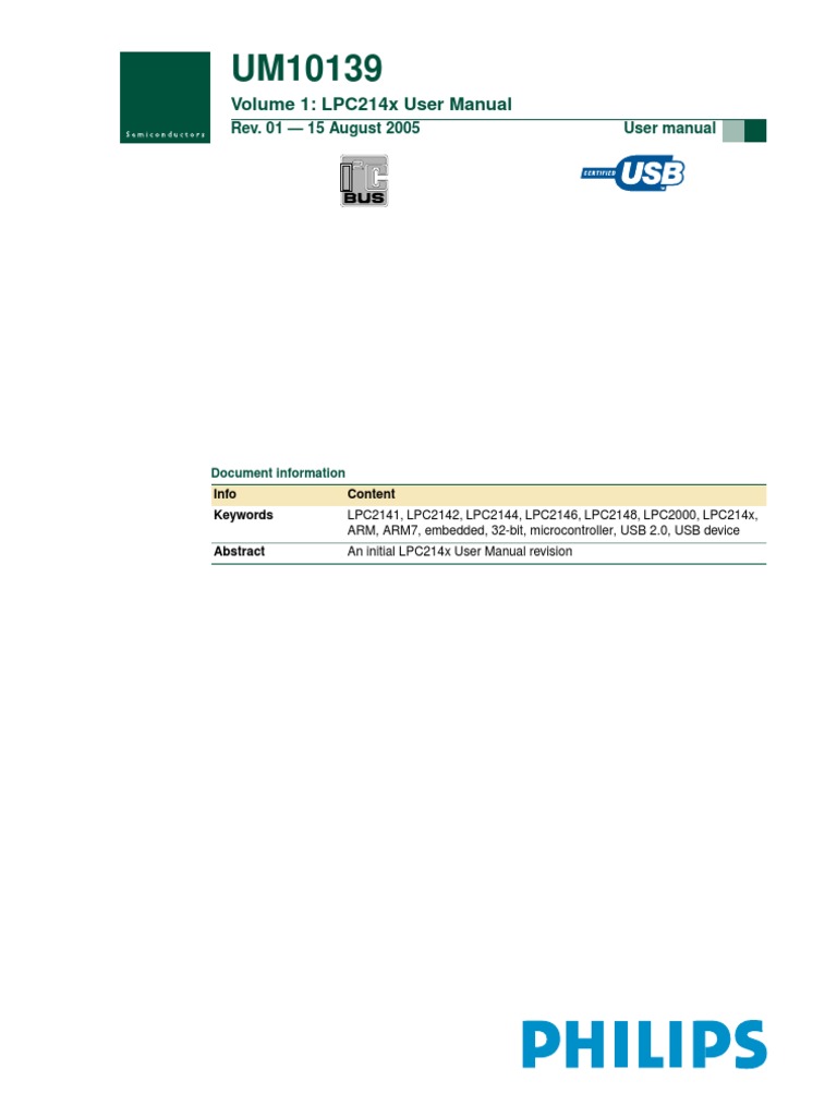 Introductio To ARM LPC2148 User Manual PDF | PDF | Arm Architecture ...