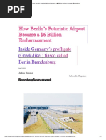 How Berlin’s Futuristic Airport Became a $6 Billion Embarrassment - Bloomberg