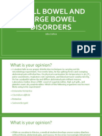 Small Bowel and Large Bowel Disorders (1)