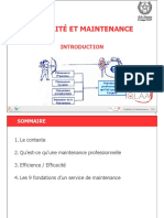 Maintenance Et Fiabilité