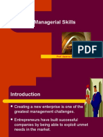 Managerial Skills Guide to Entrepreneurship & Social Responsibility