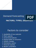 Demand Forecasting