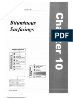 Tanzania Pavement Materials Design Manual 1999 Chapter 10 - Bituminous Surfacings