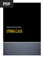 String Class