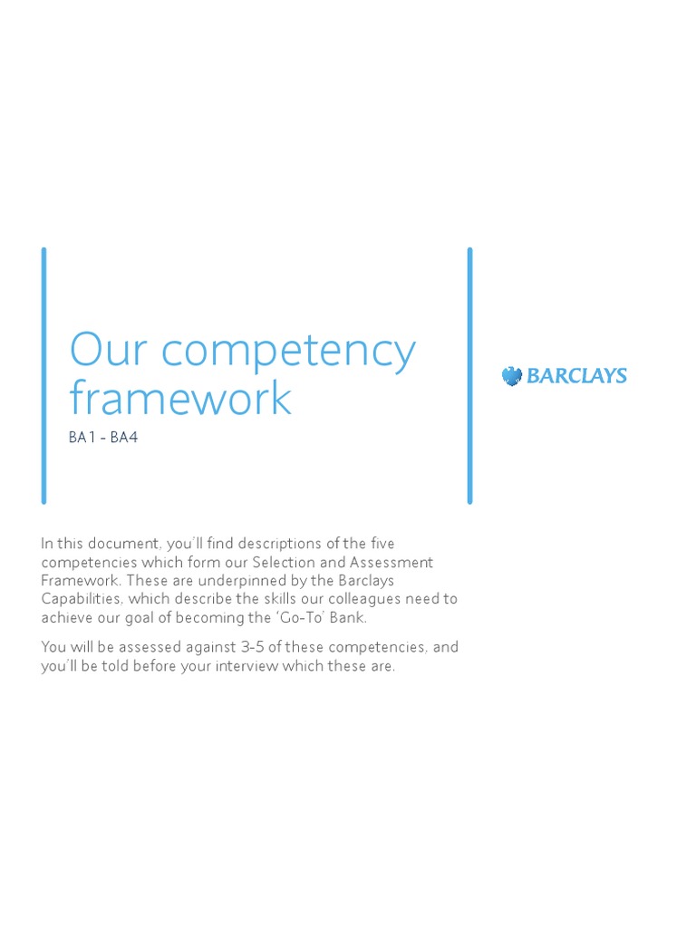 Competency Bank | Download Free PDF | Competence (Human Resources ...