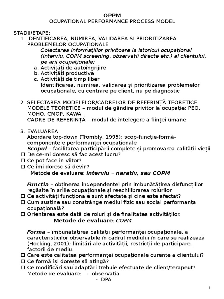Structura OPPM | PDF