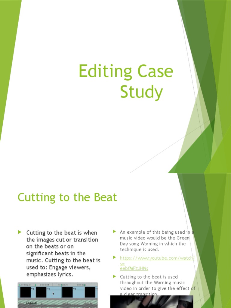 Editing Case Study PDF Leisure Entertainment (General)