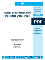 Acoustic Emission Monitoring of Fracture Critical Bridges