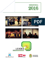 Memoria Lexdes - 2016 PDF