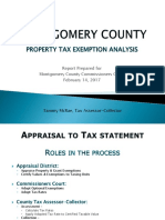 Montgomery County Exemption Analysis