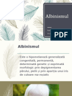 Albinismul