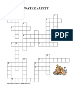 Water Safety Lp Ff Crossword