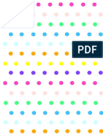 Polka Dots Paper Batch 3 Rainbow