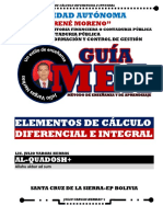 Elementos de Calculo Diferencial e Integral