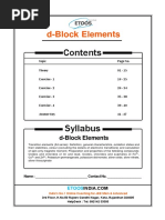 IIT-JEE-d-block