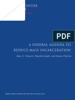 A Federal Agenda To Reduce Mass Incarceration