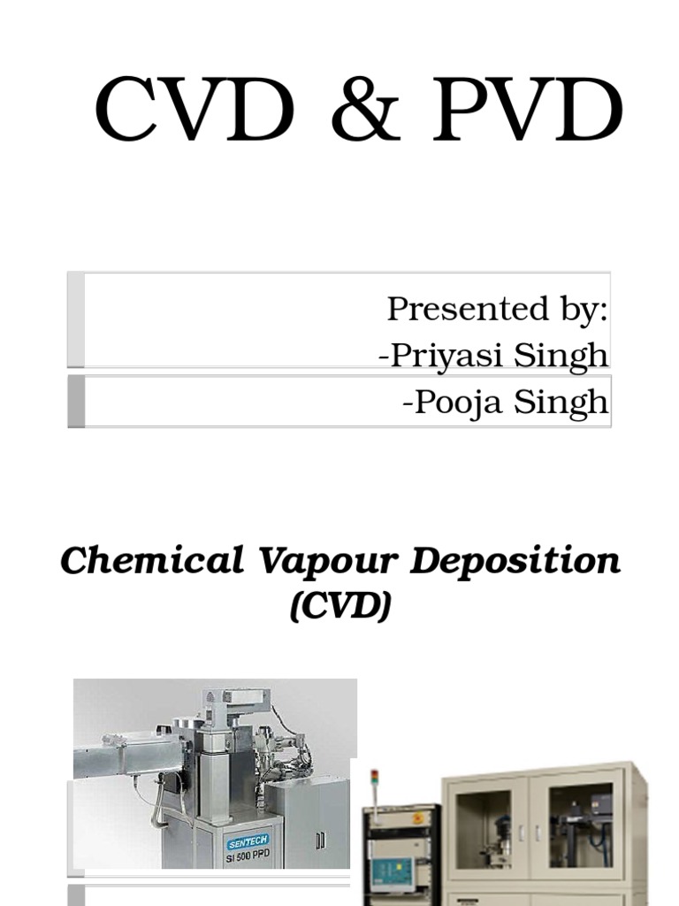 Overview of Chemical Vapor Deposition | PDF | Chemical Vapor Deposition ...
