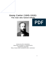 Georg Cantor (1845-1918) :: The Man Who Tamed Infinity