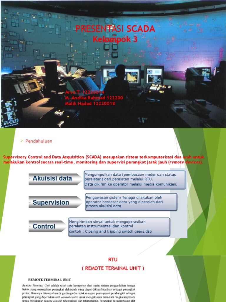 Presentation SCADA | PDF