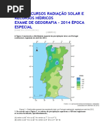TEMA RECURSOS RADIAÇÃO SOLAR E RECURSOS HÍDRICOS EXAMES NACIONAIS.docx