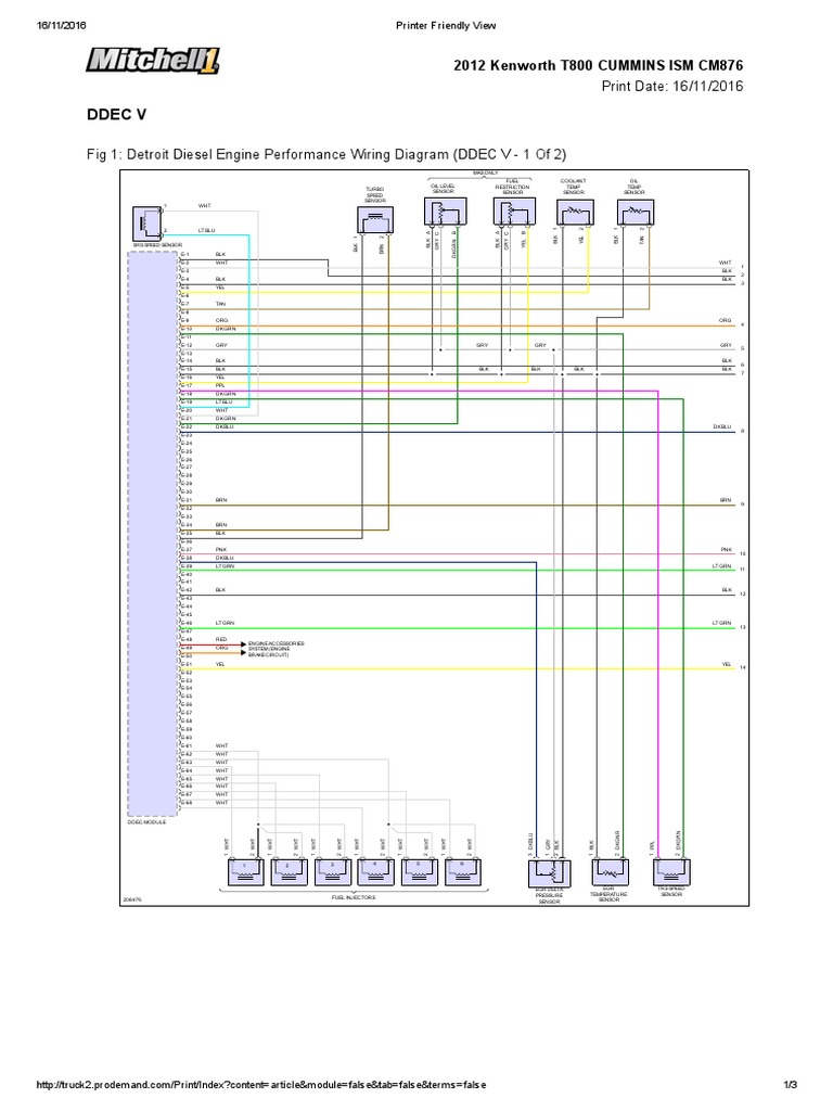 Wiring Diagram Ddec 11 - onelifeeveryday