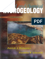 Domenico and Schwartz - Physical and Chemical Hydrogeology Text Excerpts