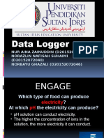 Data Logger: NUR AINA ZAINUDDIN (D20152072026) Norazlin Nafisah Suhaimi (D20152072040) NORBAYU GHAZALI (D20152072046)