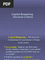 Capital Buget