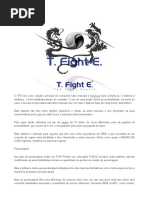 Tfe the Figth Engine Rpg - Artes Marciais