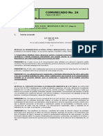 Comunicado Corte Constitucional Habitante de Calle Mayo de 2017