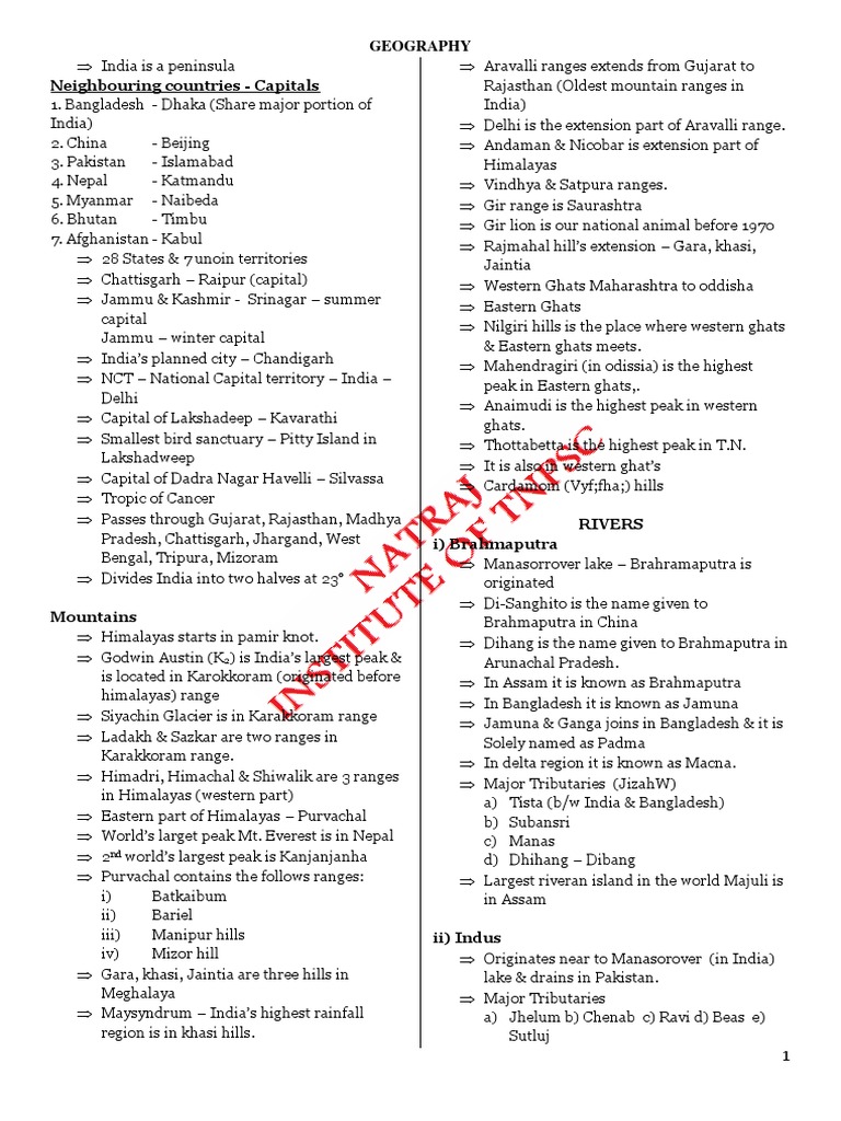 Geography in English PDF