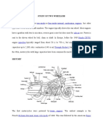 Two-Stroke Four-Stroke Internal Combustion Engines: Study of Two Wheelers